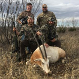 Rossi Morreale with an oryx hunted using the Umarex Hammer