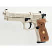 Picture of BERETTA M 92 FS NICKEL/WOOD