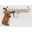 Picture of BERETTA M 92 FS NICKEL/WOOD