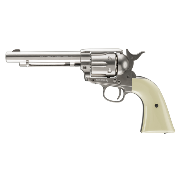 COLT PEACEMAKER BB REVOLVER NICKEL
