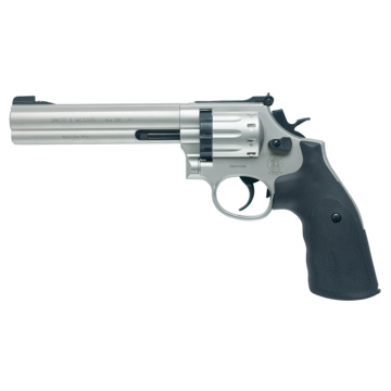 Picture of S&W 686 W/ 6 BARREL - NICKEL PELLET PISTOL