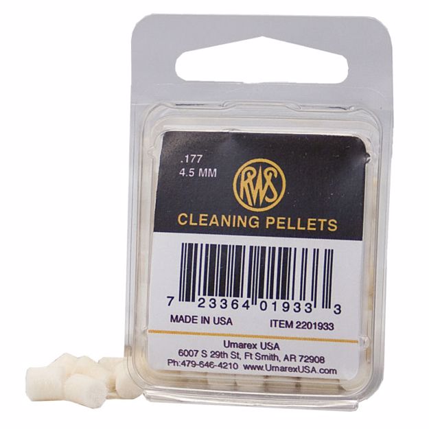 Picture of RWS FELT CLEANING PELLETS .177 - 100CT - AIR GUN MAINTENANCE