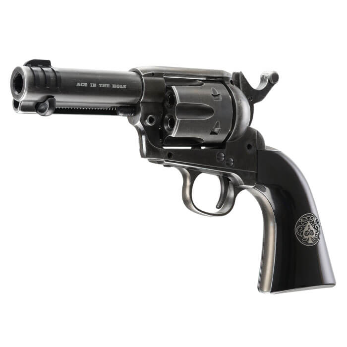LEGENDS ACE IN THE HOLE .177 PELLET AIRGUN REVOLVER WEATHERED UMAREX