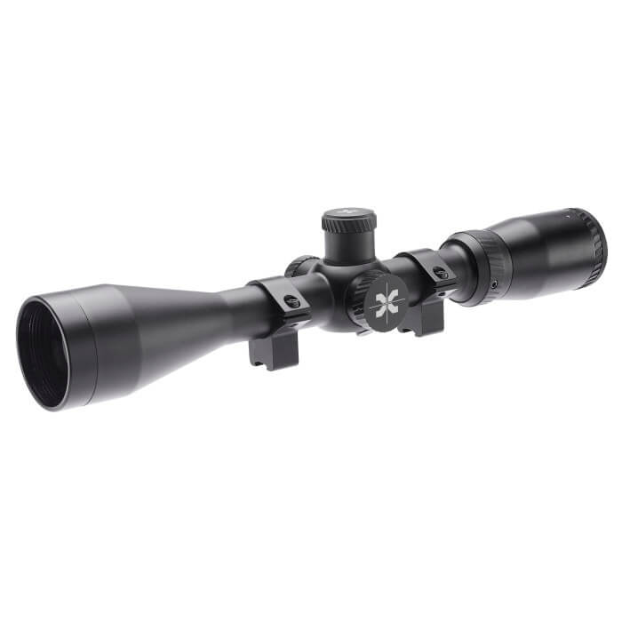 AXEON OPTICS GAUNTLET RIFLE SCOPE 416 X 44 1 IN TUBE WITH RINGS