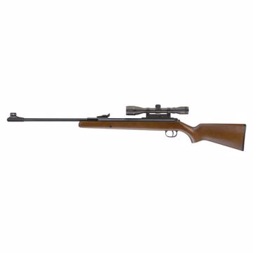 Picture of RWS Model 34 .22 caliber pellet rifle with 4x32 Scope and Rings : Umarex Airguns