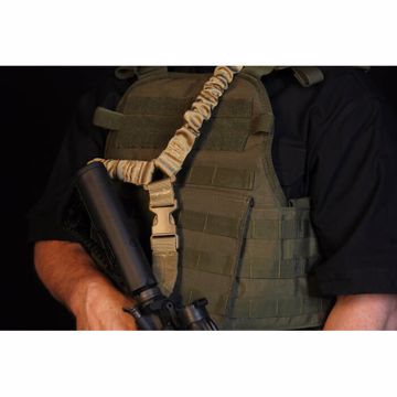 Picture of ELITE FORCE DUAL BUNGEE SINGLE POINT SLING TAN