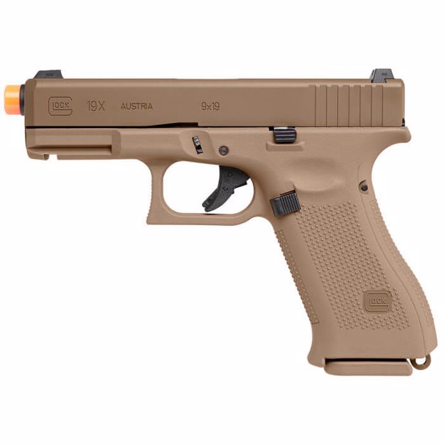 Umarex Glock G19X GBB Coyote Tan Green Gas Blowback Airsoft Pistol (22 –  Sports and Gadgets