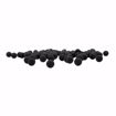 T4E RUBBER BALL- .43 CAL-BLACK- 8000 CT BULK balls arranged on surface