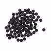 T4E RUBBER BALLS-.68 CAL-BLACK-4000 CT BULK balls on surface top view