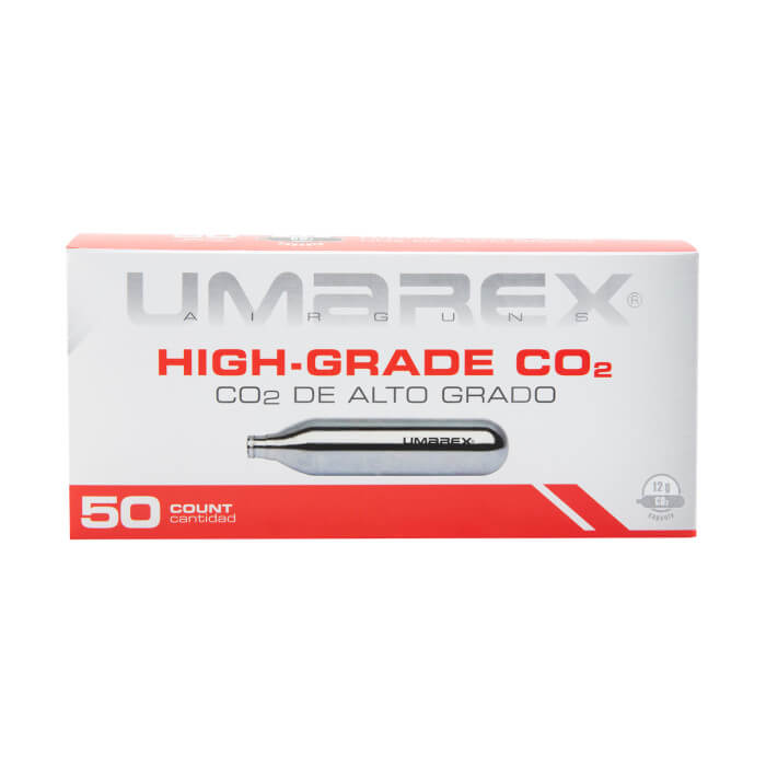 Umarex High-Grade CO2 Cartridges for Airsoft Pellet BB Guns 12g