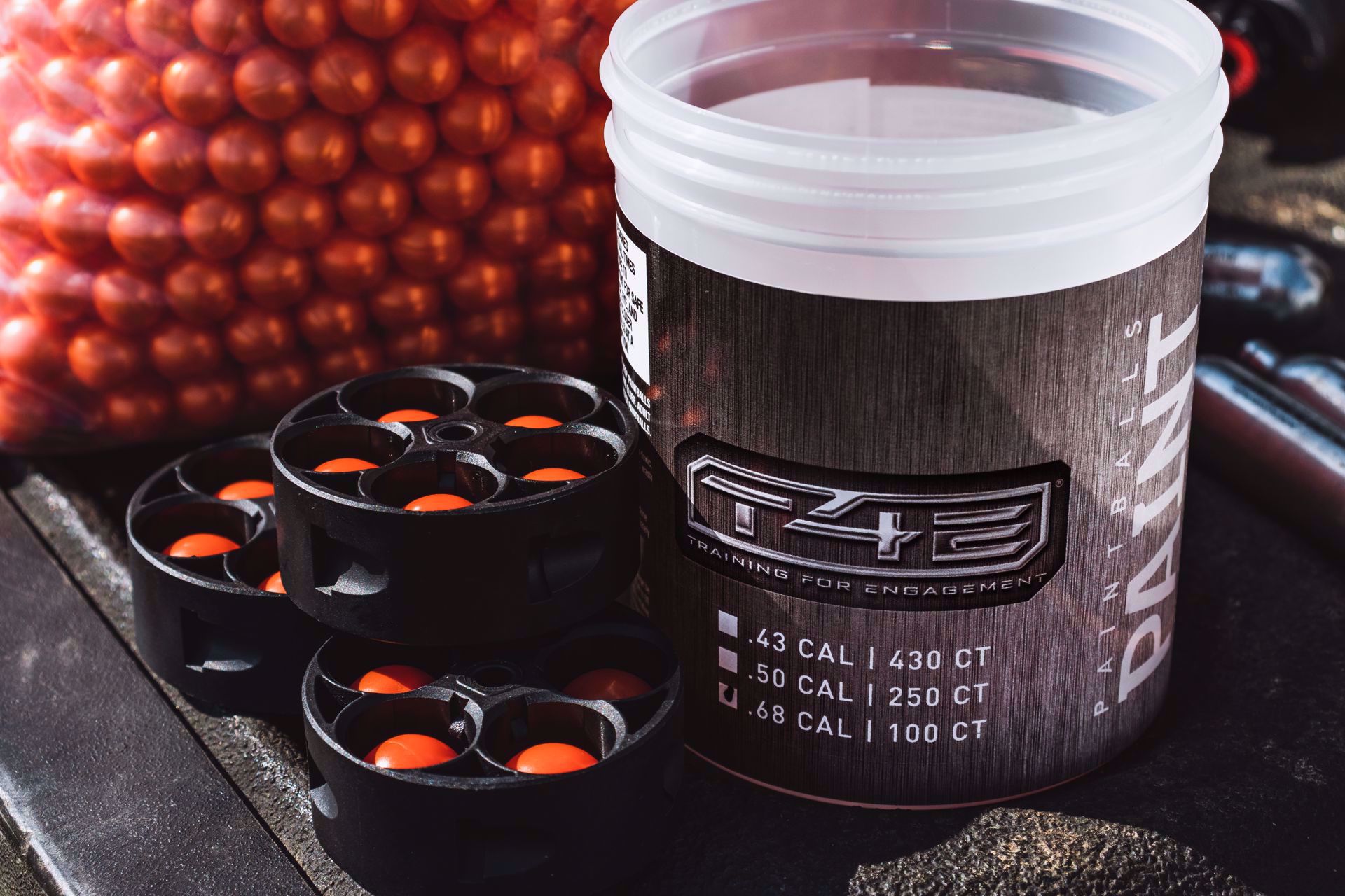 T4E PAINTBALLS .68 CAL ORANGE 100 CT Umarex USA