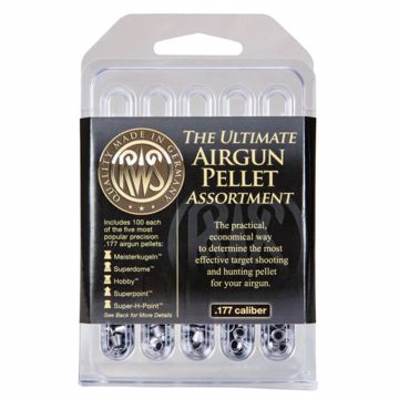 Picture of RWS Airgun Ammo .177 CALIBER PELLET SAMPLER 500CT - Umarex Airguns