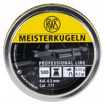 Picture of RWS MEISTERKUGELN PROFESSIONAL .177 CALIBER AIRGUN PELLETS 500CT : UMAREX AIRGUNS