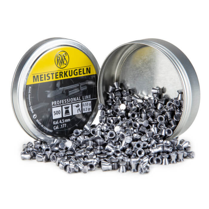 Scatola pallini RWS Meisterkugeln cal 4.5mm 177 -500pz | Sport Hunt