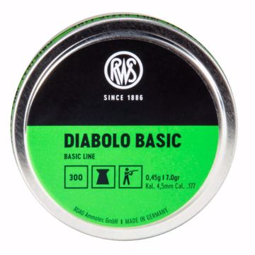 RWS DIABOLO .177 AIRGUN PELLET