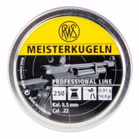 RWS MEISTERKUGELN .22 PELLET 250 CT