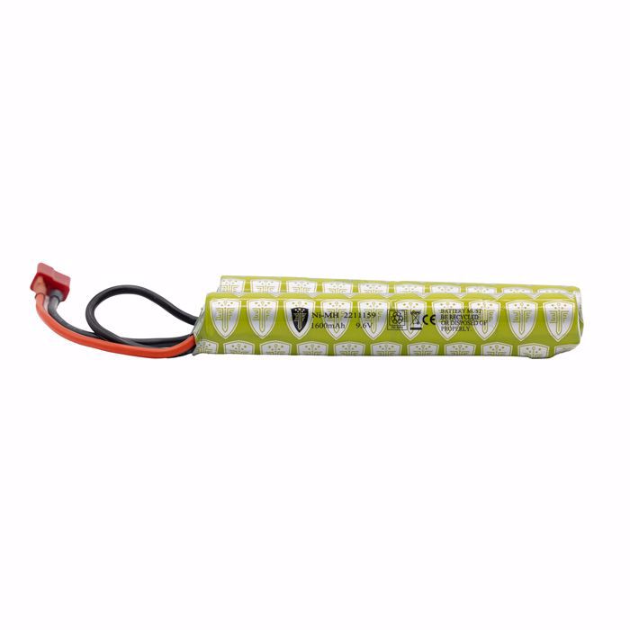 Plug N Play Battery Gens Ace 25C 1200mAh 7.4V Airsoft Battery - 2S1P With Deans Plug For AEG 1200mah Deans Battery - View #14
