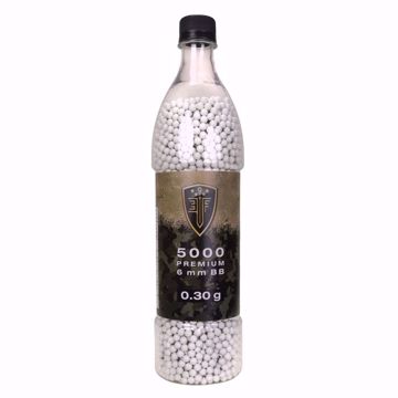 EF Premium Airsoft Ammo .30g White BBs 5000ct