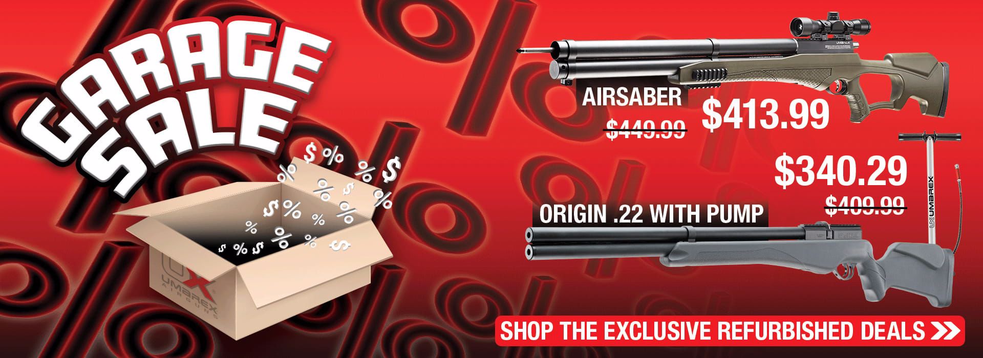 Garage Sale! Shop the Exclusive Refurbished Deals.