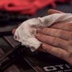 OTIS LEAD CLEANING HAND WIPES Detail