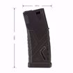 HK Mid Cap Mag Gen 3 Black 6mm Universal Airsoft Magazine