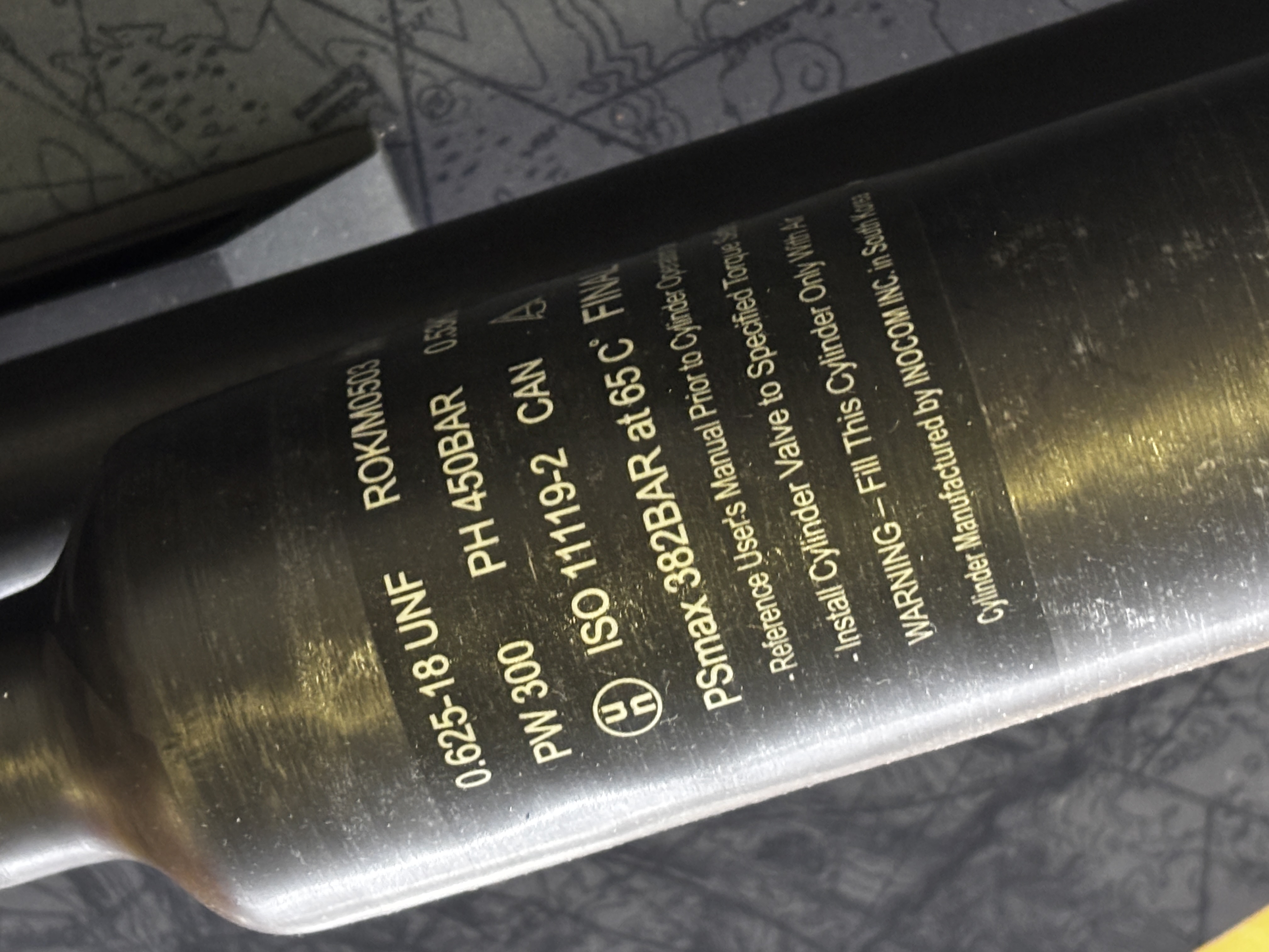Umarex Hammer bottle label information
