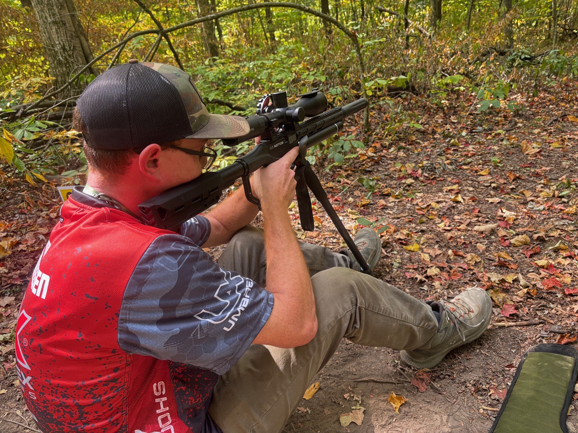 Kolby Rasmussen Shooting Field Target with the Umarex Notos