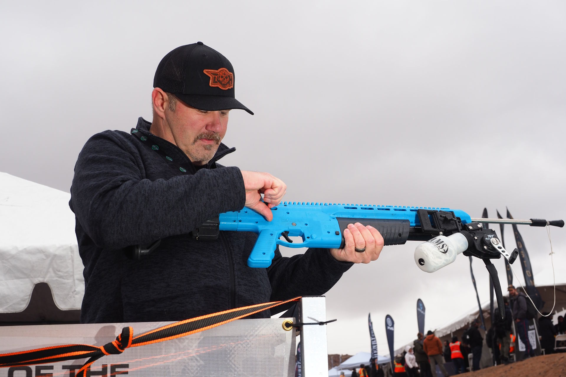 "Pigman" Brian Quaca at Industry Day at the Range in 2024