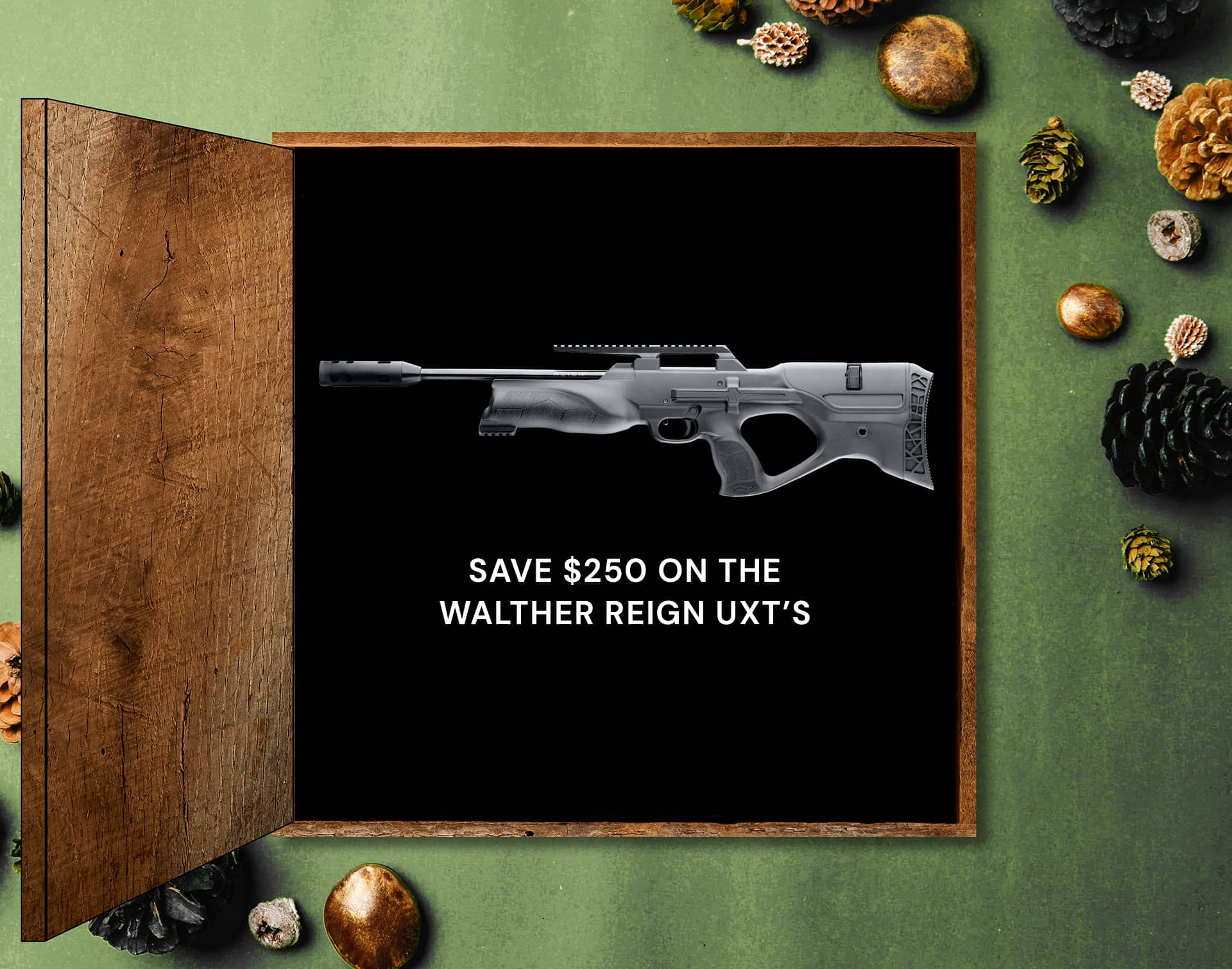 Save $250 on the Walther Reign UXTs