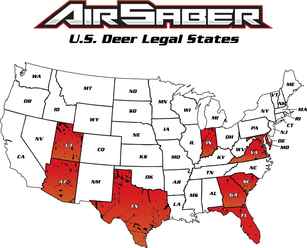 U.S. Deer Legal States