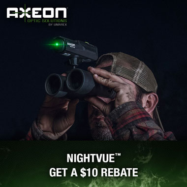 Axeon NightVue Rebate Offer