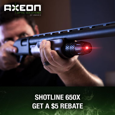 Axeon ShotLine 650X Rebate Offer